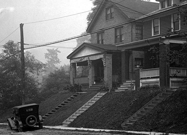 Homes along Berkshire Avenue - 1924.