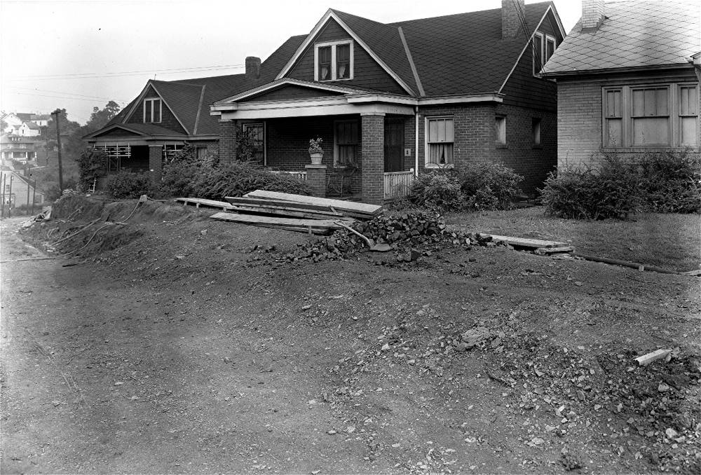 Shawhan Avenue homes in 1935.