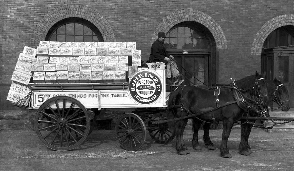Heinz Delivery Wagon - 1903.