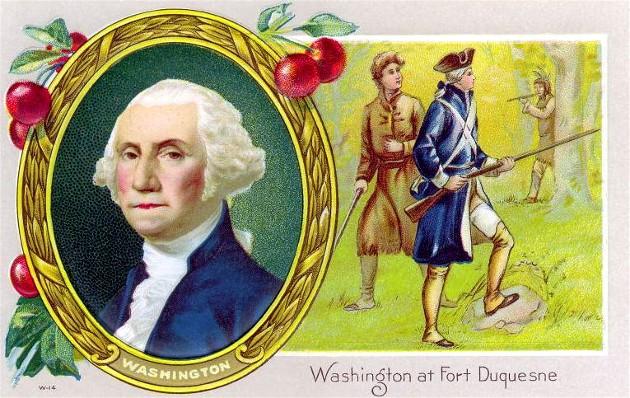 George Washington at Fort Duquesne