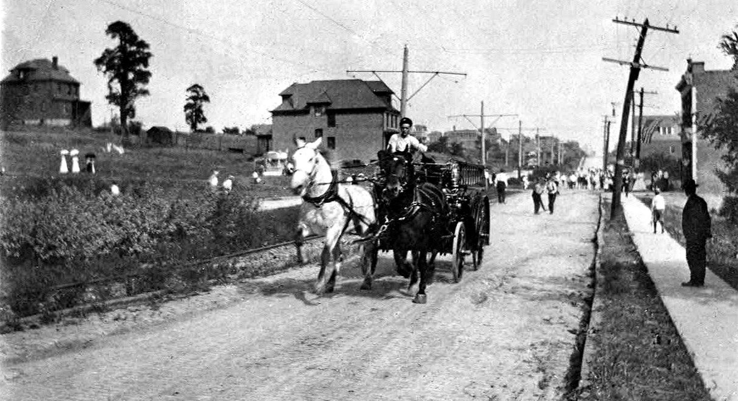 Brookline Boulevard, 1912