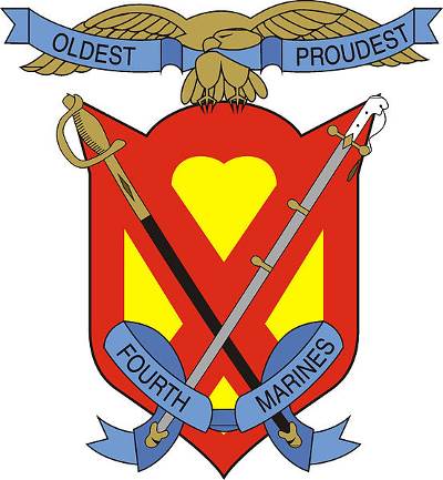 4th Marine Regiment Insignia