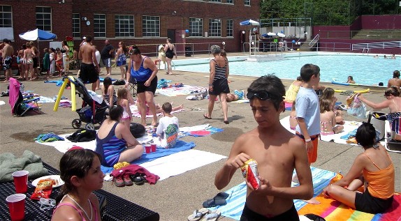 Moore
 Pool - Summer 2008