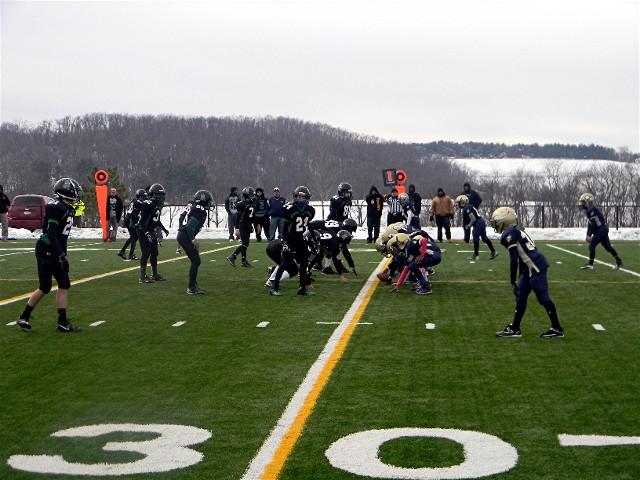 The defense shut out Morningside.