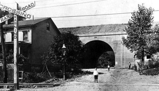 The Wabash Tunnel at Glenbury Street - 1909
