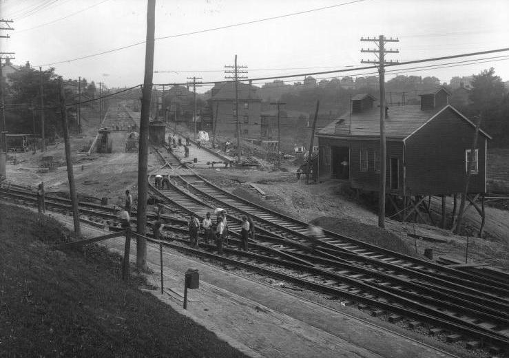 West Liberty Ave and Brookline Blvd - 1915