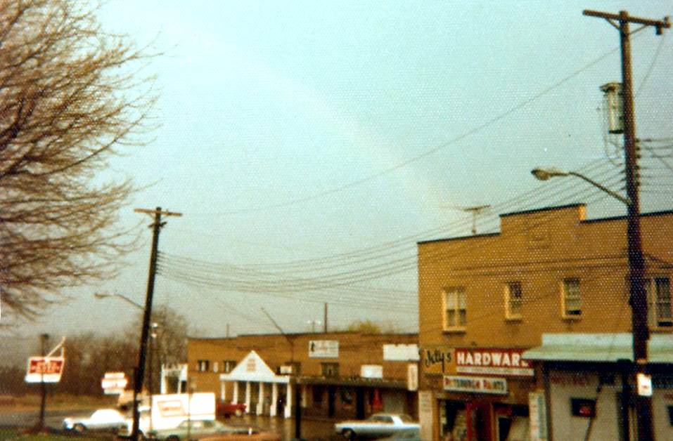 The East Brookline Shopping Center - 1973.