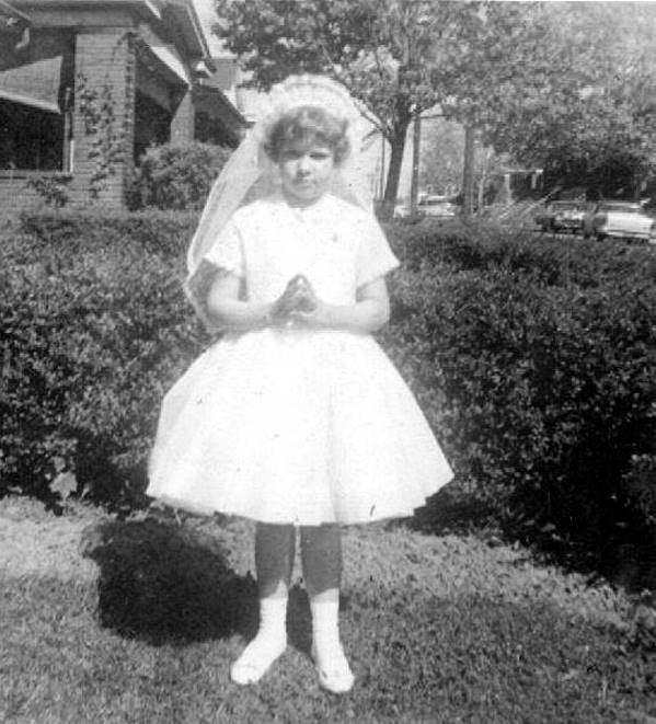 Ginny Voith First Communion - 1960.