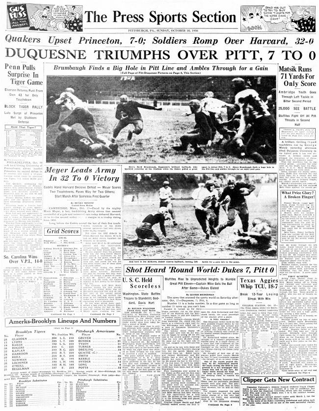 Pittsburgh Press - October 18, 1936