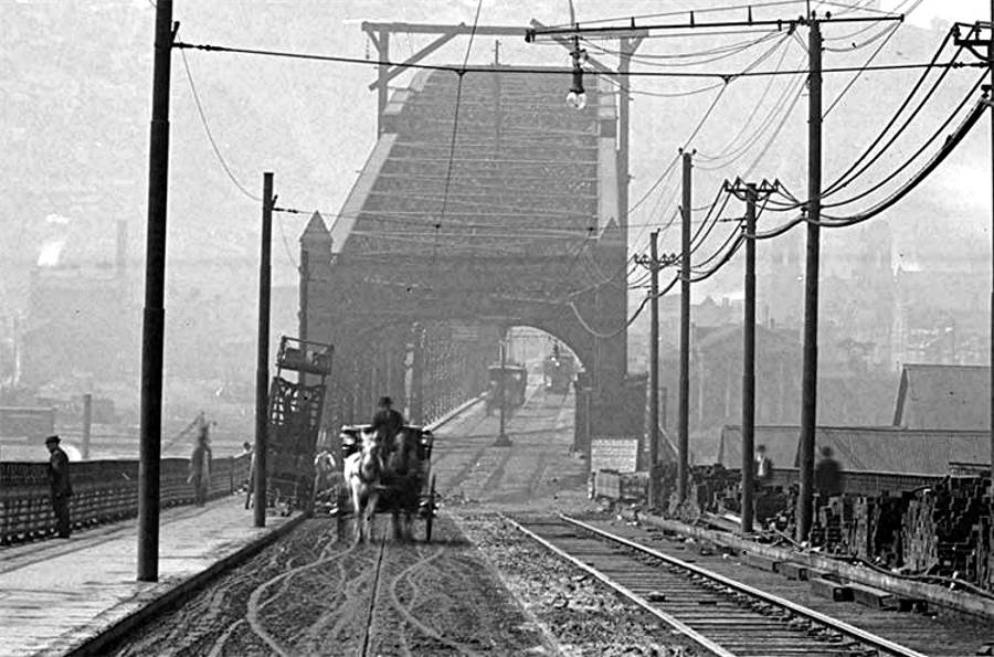 The Brady Street Bridge - 1910