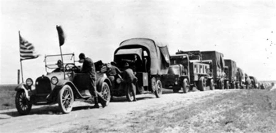 Motor Transport Corps Transcontinental Convoy - 1919