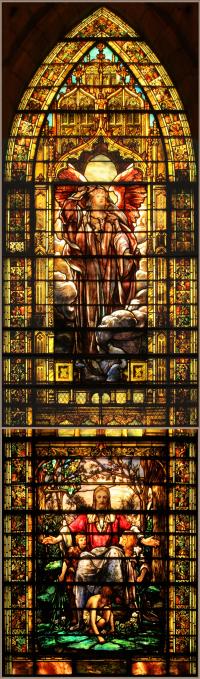 Laughlin Stained Glass Window