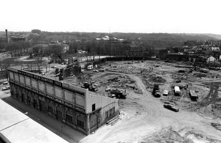 Forbes Field Demolition - 1972.