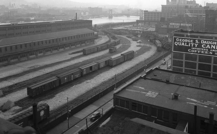 The Pennsylvania Railroad Freight Yards - 1943