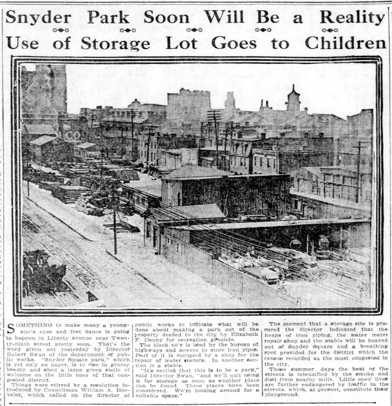 Snyder Square - 1914