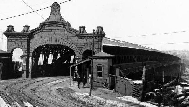 The Union Bridge in 1905.