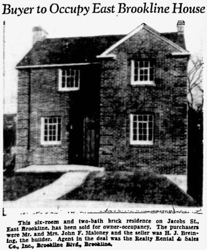 Real Estate Article - December 17, 1939.