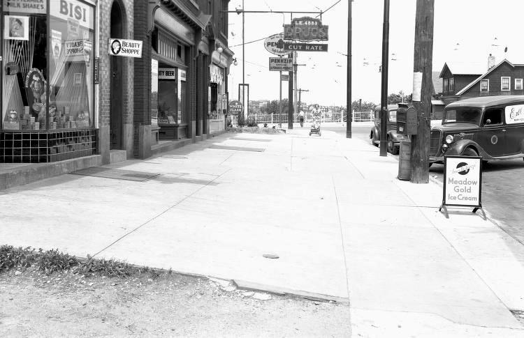 Brookline Boulevard, 1936.