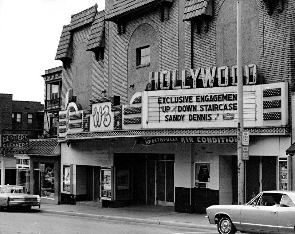 The Hollywood Theatre in 1967.