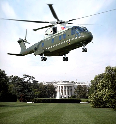 Marine One of the Presidential Helicopter Squadron.