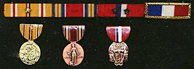 USS Picking World War II Medals