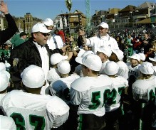 The 2004 Twerps hoist
their championship trophy!