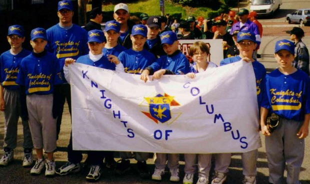 Greg Phillip's and his Knights of Columbus