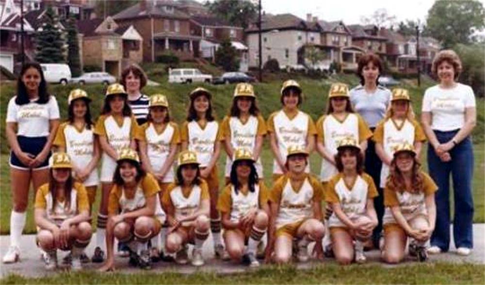 1979 Brookline Mobile Girls Little League team