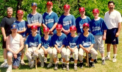 Picture of 1998 Brookline Distributing Senior League Team
