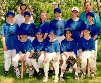 Picture of 1998 Bellisario's Pizza Little League Team