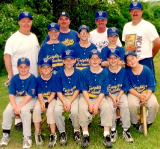 Picture of 1998 Knights of Columbus Little League Team