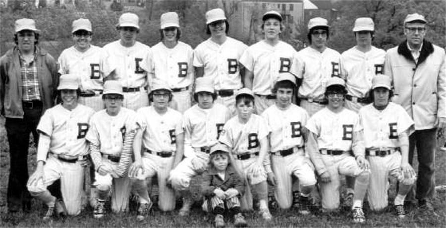 Picture of 1973 Brookline Lions Senior League Team