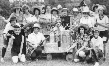 The zany 1974 Senior League Moms
called themselves the Fanny Farmers.
