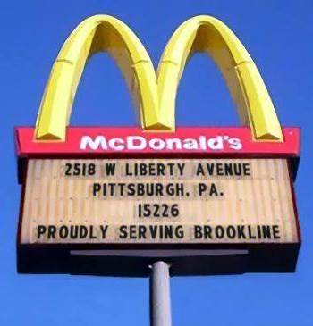 McDonalds on West Liberty Avenue.