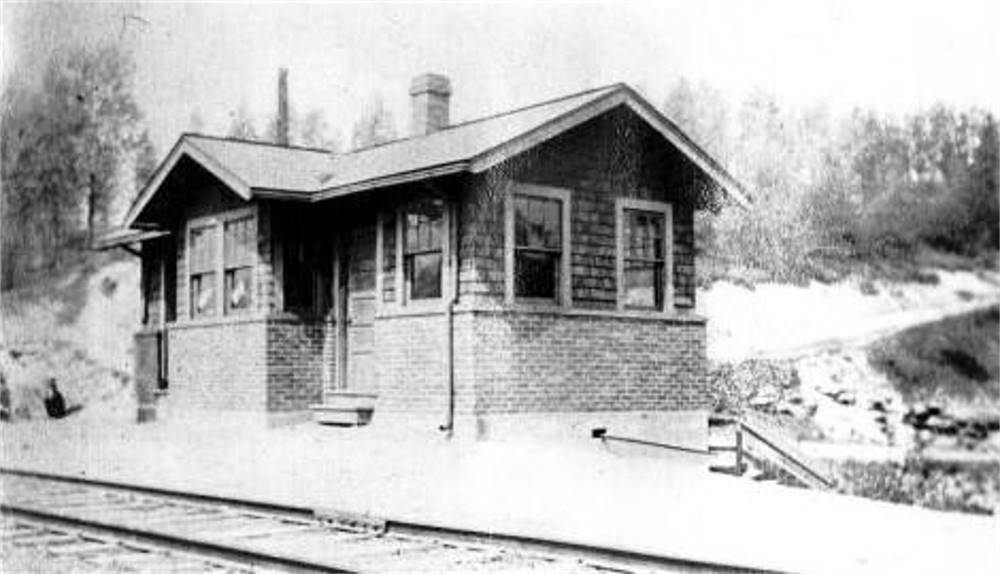 West Side Belt Glenbury Station - 1917.
