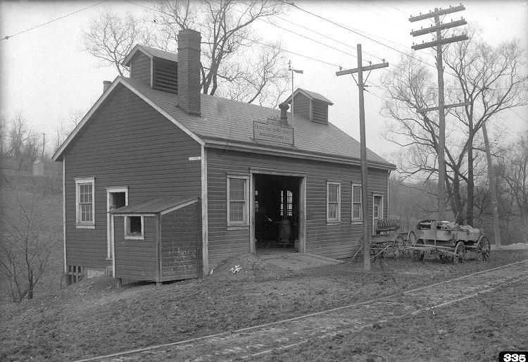 G.M. Kerr's blacksmith shop.