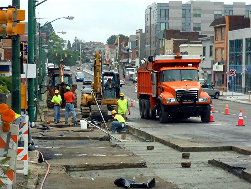 Brookline Boulevard Reconstruction - 2013