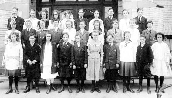 Brookline Elementary School Class of 1917