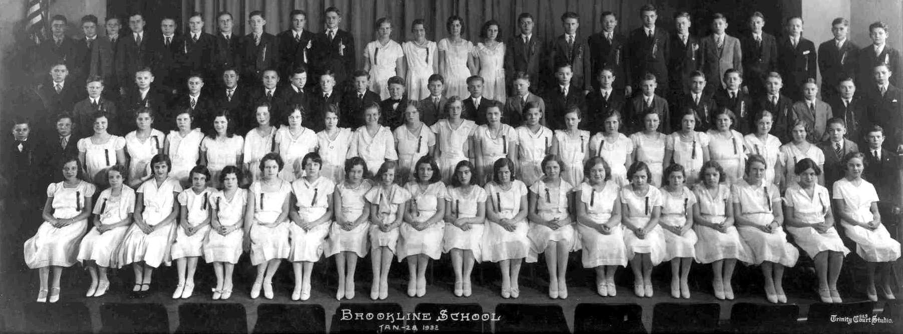 Brookline Elementary Class of 1932