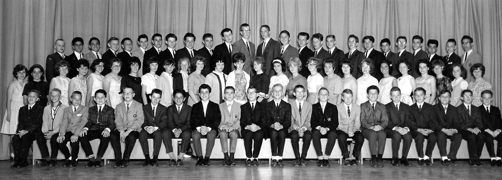 Brookline Elementary - 8th Grade - 1963.