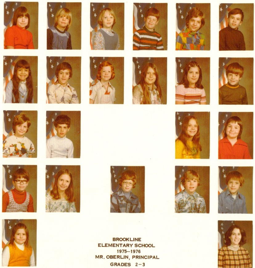 Brookline Elementary - 2nd/3rd Grade - 1976