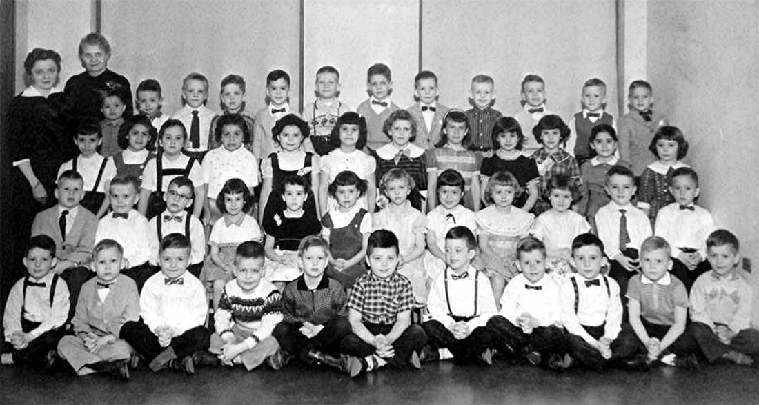 Carmalt Elementary - Kindergarten 1958