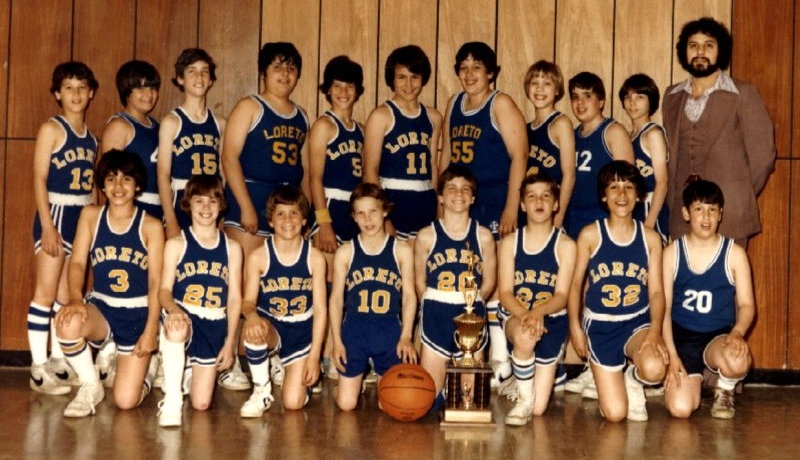 1979-80 Our Lady Of Loreto Lions -
 6th grade team.