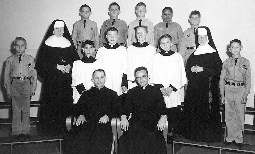 The Toner Choir performed at
Loreto Church in 1961.
