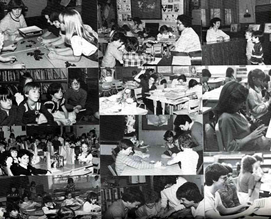 Classes at Resurrection Elementary School - 1983/1984