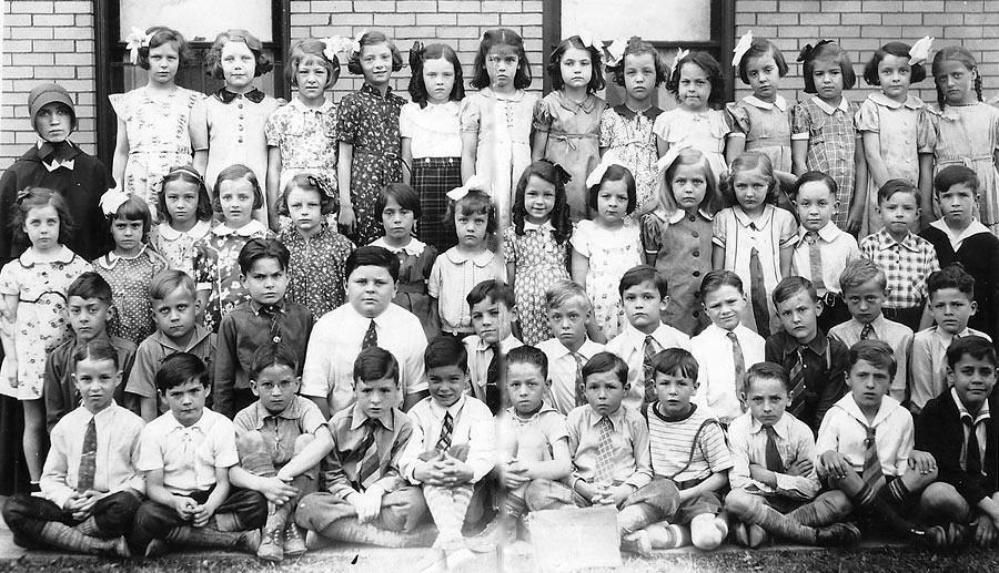 Resurrection Elementary School - 2nd Grade Class - 1936.