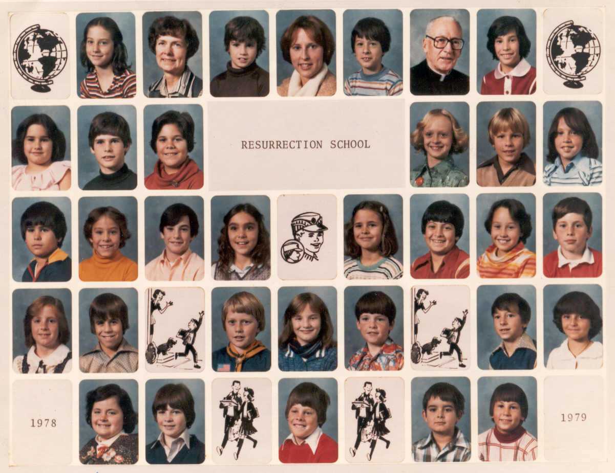 Resurrection Elementary - 4th Grade Class 1978/1979