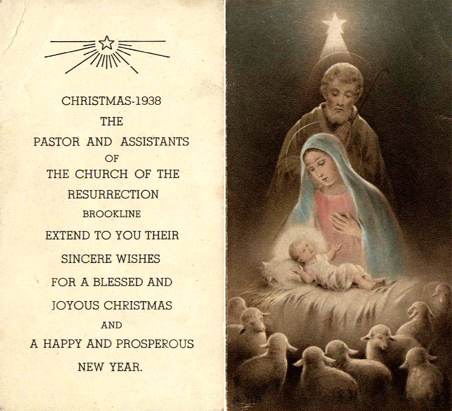 Resurrection Christmas Card