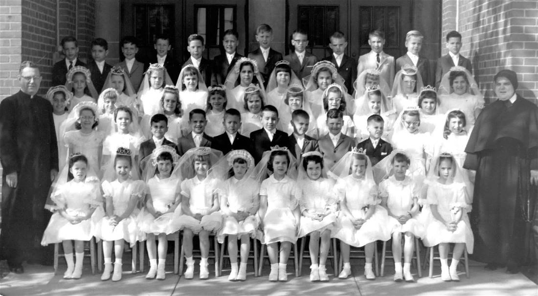 Resurrection Elementary School - 2nd Grade Class - 1965.