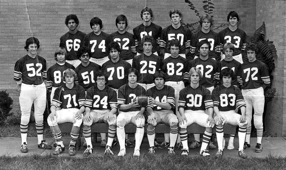 South Hills Catholic Junior Varsity Football Team - 1976